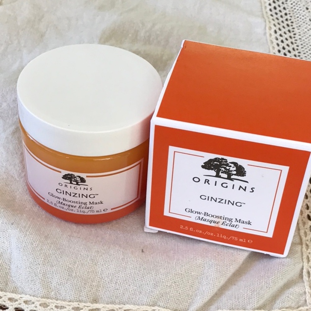 Origins ginzing glow boosting face mask